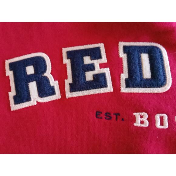Boston Red Sox Sweatshirt MLB Gear for Sports Hoodie Sweatshirt XL Red Applique - Picture 9 of 9
